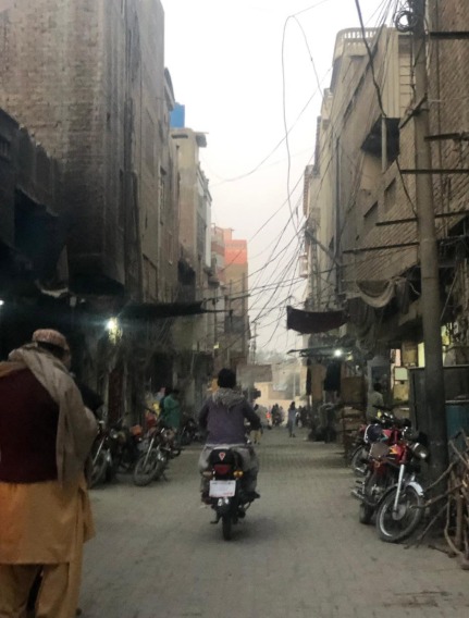 The streets of Kashmore, a community in need of clean water