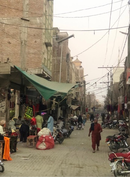 The streets of Kashmore